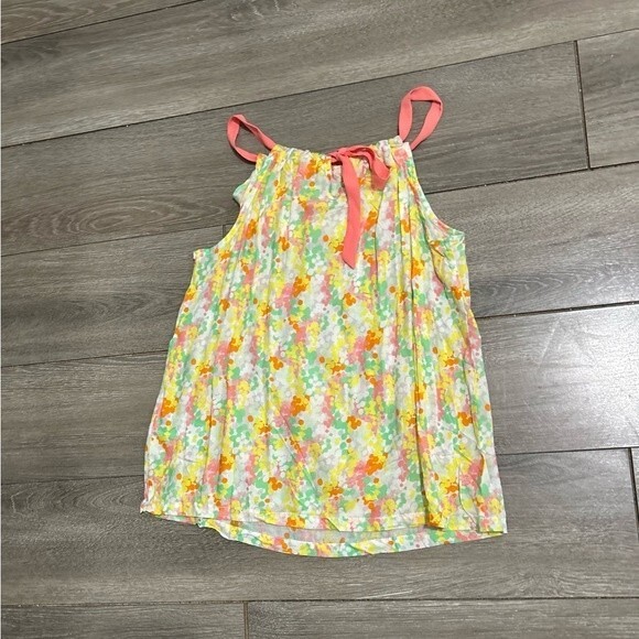 NWT Play Up Colorful Dot Printed Halter Top Size 12 - Picture 5 of 5